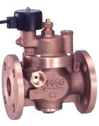 FMﾊﾞﾙﾌﾞ 電磁弁一体型 ｽﾄﾚｰﾄ型(副弁無)    S-2型